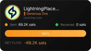 NostrZap Stats