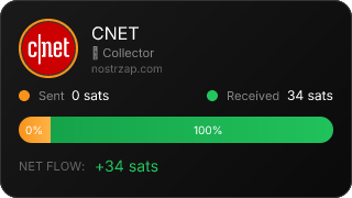 NostrZap Stats