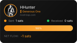 NostrZap Stats