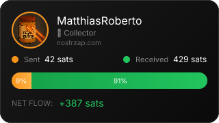 NostrZap Stats