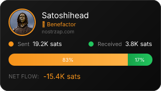 NostrZap Stats