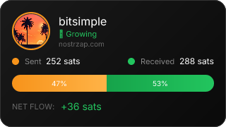 NostrZap Stats