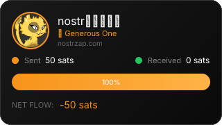 NostrZap Stats