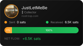 NostrZap Stats