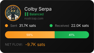 NostrZap Stats