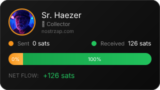 NostrZap Stats
