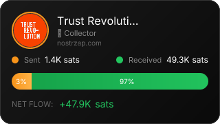 NostrZap Stats