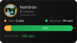 NostrZap Stats
