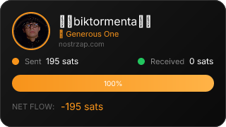 NostrZap Stats