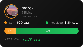 NostrZap Stats