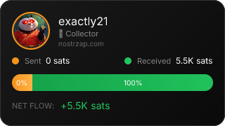 NostrZap Stats