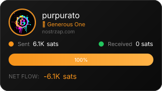 NostrZap Stats