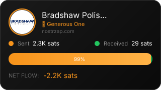 NostrZap Stats