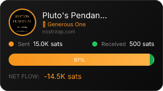 NostrZap Stats