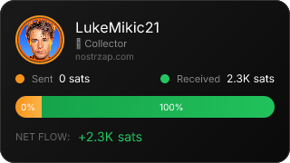 NostrZap Stats
