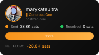 NostrZap Stats