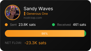 NostrZap Stats