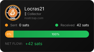 NostrZap Stats