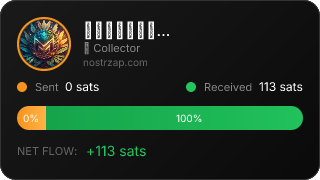 NostrZap Stats
