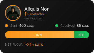 NostrZap Stats