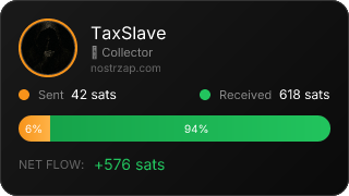 NostrZap Stats