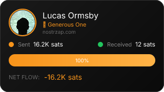 NostrZap Stats