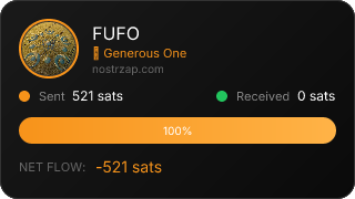NostrZap Stats
