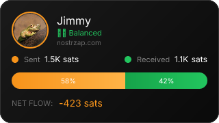 NostrZap Stats