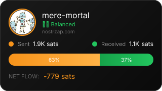 NostrZap Stats