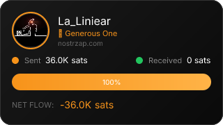 NostrZap Stats