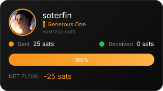 NostrZap Stats