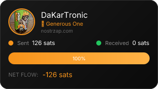 NostrZap Stats