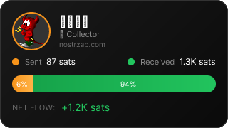 NostrZap Stats