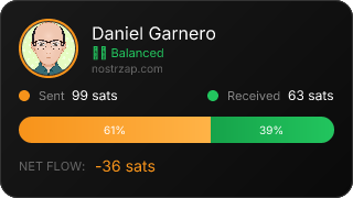 NostrZap Stats