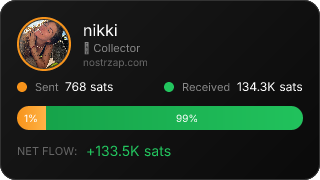 NostrZap Stats