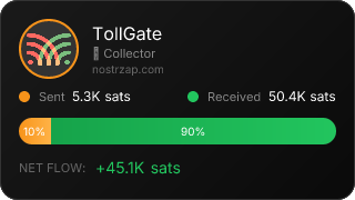 NostrZap Stats